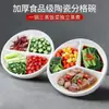 Tazón de Plástico para Cocinar al Vapor de Tres Compartimentos, Una Olla para Cocinar Huevos al Vapor, Vaporera Doméstica para Bebés, Bandeja para Cocinar al Vapor Infantil, Plato para Comida Dividido