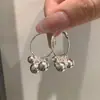 Pendientes Casuales de Borla con Bolas Metálicas, Ropa de Trabajo Femenina, Versátiles de Nicho Elegantes Moda Tendencia Pendientes