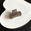 Clip cuadrado pequeño de plástico de 4 cm para la parte posterior de la cabeza, media coleta, clip pequeño para coleta, clip de tiburón, horquilla, tocado, suministro transfronterizo