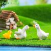 Micropaisaje transfronterizo patito lindo una muñeca jardinería paisajismo decoraciones diy accesorios mini adornos pequeños