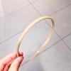Estilo coreano novo simples borda fina fosco headband Morandi cor antiderrapante lavagem facial headband todos os jogos de cabelo pressionando cocar hairpin