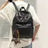Mochila Escolar de Cuero Suave Pu Transfronteriza para Mujer, Mochila Casual de Viaje Estilo Japonés para Estudiantes Universitarios, Mochila Casual de Moda de Gran Capacidad
