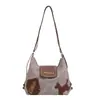 Bolsa de Hombro para Mujer Nueva de Otoño e Invierno 2025 Tendencia Nicho Moda Bolso Tote Grande de Gran Capacidad para Viajes