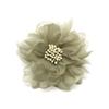 Broche de flor de tela hecho a mano fresco pequeño temperamento femenino hilo de seda ramillete nicho alto sentido del diseño accesorios pin