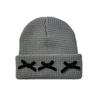 Fabricante Sombrero de Lana de Lazo Waffle Versátil Suelto Cálido Protección para las Orejas Gorro de Punto Invierno Sombrero Nuevo Venta al por Mayor