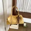 Bolsa de mão grande capacidade transfronteiriça para mulheres, novo modelo 2026, bolsa de ombro de alta qualidade, bolsa transversal casual versátil, moderna