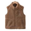 Chaleco de Terciopelo Granulado para Niños Otoño e Invierno con Forro Polar Grueso Chaleco Exterior para Hombre para Padres e Hijos Chaleco para Mujer