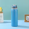 Copo de Frutas de Alto Valor Grande Capacidade Aço Inoxidável 304 Copo Térmico Portátil Garrafa de Água Esportiva Copo Duplo para Beber