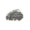 Para motor ES250 2013 importado, deflector inferior derecho 51441-33160