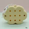 Bolsa de Silicone com Furo Estilo Desenho Animado Mini Carteira de Moedas Bolsa de Cosméticos DIY Bolsa para Fones de Ouvido Pingente de Chaveiro Presente
