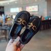 Zapatos de Princesa para Niñas Moda Zapatos de Cuero 2024 Primavera y Otoño Nuevos Zapatos Antideslizantes Loafers Suaves para Niñas Pequeñas Estudiantes