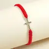 La Cuerda Trenzada Más Popular de Amazon para la Palma del Ojo del Diablo, Cuerda de Mano Ajustable Deslizante, Pulsera de Cuerda Roja con Elefante y Tortuga