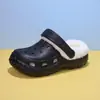 Zapatos de algodón para mujer, estilo invierno nuevo, sin cordones, casuales y de moda, versátiles para dos looks diferentes, con una cómoda suela de plataforma
