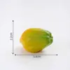 Micro paisagem criativa simulação pitaya maçã de cera fruta grande comida brincar decoração diy acessórios de saco surpresa pequenos enfeites