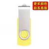 Pen Drive USB Rotativo de Metal 8g para Leilão 16g Criativo 64g Presente Celular Carro Drive USB 32g com Personalização de Logo Atacado