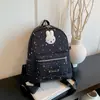 Outono/Inverno 2026 Nova Mochila Moda Feminina Design de Nicho Diária Estilo Coreano Casual Tendência Estampa de Estrela Mochila Escolar
