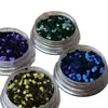 Estilo Ins Nicho Lentejuelas Antiguas Joyería para Uñas Arte de Uñas Límite Otoño e Invierno Redondo de 2 mm DIY Hecho a Mano Decorativo para Uñas