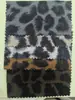 Nuevo Tejido de Gamuza Estampado de Leopardo 260g Tejido de Doble Capa Terciopelo de Ciervo Estampado para Bolsos, Zapatos, Ropa, Chaquetas en Stock