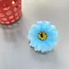 Flor artificial pequena Margarida 6cm multicolor simulação tecido de seda girassol diy feito à mão chapéu de bolo flor material de guirlanda decorativa