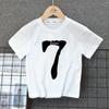 Camiseta de manga corta para niños, ropa de verano para niños 2024, estilo coreano, holgada y transpirable, de algodón puro.