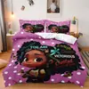 SHEIN jogo de cama de três peças decoração de feriado Dia dos Namorados impressão digital quarto decoração de casa jogo de cama de três peças