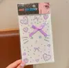 Decorações Faciais Infantis, Adesivos de Pérola, Maquiagem para Meninas, Adesivos de Olho com Strass para Palco Escolar, Adesivos de Maquiagem para Apresentação de 1º de Junho