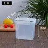 Caja de Conservación de Plástico Sellada Recipiente de Conservación para Refrigerador Fiambrera para Calentar en Microondas Caja de Almacenamiento de Alimentos Cafetera de Cocina