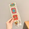 Accesorios para el cabello de velcro de dibujos animados dulces y lindos para mujer, de alta calidad y elegantes para el uso diario, nuevo diseño floral 2026, pegatinas para flequillo de niños