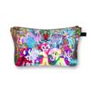 Bolsas de Navidad Nueva Bolsa de Cosméticos Navideña para Niños Bolsa de Tocador de Dibujos Animados Bolsa de Almacenamiento Estampada