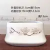 Macetas de Cerámica Directo de Fábrica para el Hogar Rectangulares de Gres Retro Chinas Macetas para Flores Adornos de Sala de Estar Macetas para Bonsái
