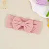 Nuevo accesorio para el cabello infantil transfronterizo europeo y americano: Diadema ancha de nailon con lazo, no ajustada, para bebés y niños pequeños, para proteger la fontanela