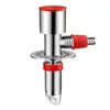 Tubo de Desagüe para Lavadora Conector de Desagüe de Piso de Tres Vías Tubería Universal de Drenaje Dos en Uno Extensión de Tubería Desagüe de Piso Anti-Olor