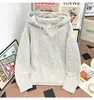 Suéteres de Punto Estilo Perezoso Directo de Fábrica para Hombres y Mujeres Otoño Moderno Suéter Holgado Abrigo Pesado con Capucha Cremallera Jacquard
