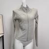 Chaqueta de Ropa de Protección Solar para Mujer 2025 Nuevo Verano Cuello Alto Anti-Uv para Exterior Running y Ciclismo Ropa Deportiva de Fitness