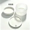 Frasco ecológico de material PP de 100 g con pinzas, frasco de 150 g con cuchara para desmaquillante, mascarilla de lodo, mascarilla para el cabello, crema corporal