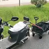 Biela de Conexión para Vehículo de Camping, Conector de Bicicleta, Remolque para Vehículo Eléctrico, Pieza de Conexión para Remolque de Autocaravana, Remolque