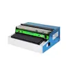 Hw450 Máquina Embaladora de Filme Plástico para Uso Comercial Máquina Embaladora de Aço Inoxidável Máquina Embaladora Seladora e Cortadora para Supermercado Frutas Legumes Frutos do Mar