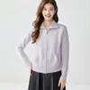 2026 Nuevo Suéter de Cachemir con Cuello Alto y Cremallera para Mujer, Cárdigan de Punto Casual Holgado, Prendas de Abrigo, Suéter Top Versátil de Color Sólido