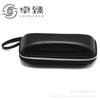 Fabricantes de estuches para gafas Estuche para gafas de sol de cuero PU con patrón de lichi Estuche para gafas de sol de EVA engrosado Transfronterizo Estuche para gafas de sol personalizable con logotipo
