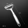 Pelador de acero inoxidable pelador cepillo de aleación de zinc pelador pelador pelador manzana artefacto cuchillo de fruta pelador multifuncional