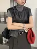 Chaleco simple de cuero PU con cuello redondo para mujer, nuevo estilo otoño 2026, holgado y versátil, adecuado para usar en capas, chaqueta chaleco casual para mujer