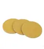 Papel de Lija Amarillo 2/3/5/6/ 9 pulgadas Hojas de Papel de Lija Flock para Pulido y Lijado, Pintura Automotriz, Papel de Lija para Metal Venta al Por Mayor