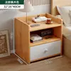Mesa de noche pequeña y sencilla para almacenamiento en el hogar, gabinete pequeño, gabinete de almacenamiento, estante, sencillo para dormitorio, habitación de alquiler
