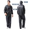 Chunya Têxtil Espessado Chuva Forte Capa de Chuva Calça de Chuva Conjunto Dividido Adulto Montaria Entrega Rápida Capa de Chuva Refletiva Atacado Emergência