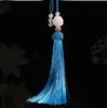 Pingente de Franja Ornamento de Flauta Estilo Antigo Franja Longa Acessório de Bolsa Acessório Hanfu para Mulheres
