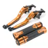 Aplicável para Yamaha FZ6R/N FZ6S FZ8 Alavancas de Freio e Embreagem Dobráveis Modificadas Manoplas de Guidão