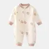 Liquidación de Ropa para Recién Nacidos Clase A Algodón Puro Otoño/Invierno Pelele para Bebé Primavera/Otoño Mono para Bebé