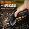 Escova de Limpeza Elétrica Rotativa Transfronteiriça, Portátil Recarregável para Acampamento ao Ar Livre, Churrasco, Escova Elétrica de Churrasco Manual