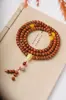 Pulseira Bodhi Estrela e Lua 6*8mm com Vários Círculos e Pingente da Paz, Colar para Mulheres, Corrente de Suéter com Franja de Pedras Multicores Acessórios DIY