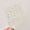 Accesorios de Arte para Uñas Láser Rosa de Moda Mariposa Nuevo Dopamina Mariposa Colorida Pegatinas para Uñas